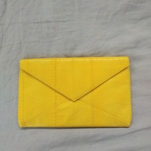Snakeskin Clutch